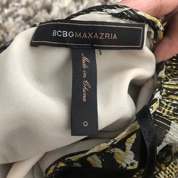 BCBG formal gold dress - Picture 4 of 4